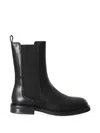 Poeve Elasticated-side Ankle Boots In Black