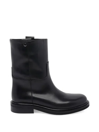 Poeve Liva Stud-detail Leather Boots In Multi