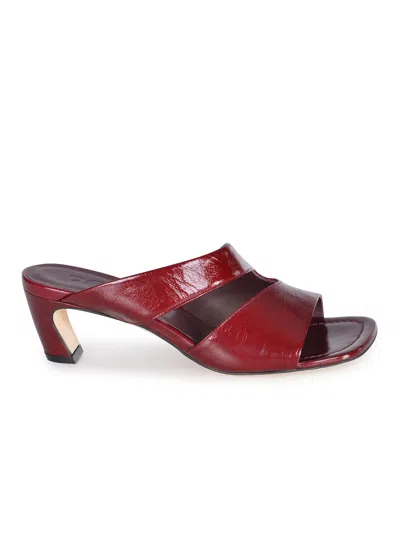Poeve Sandals In Red