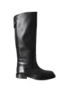 Poeve Touch-strap Knee-high Boots In Multi