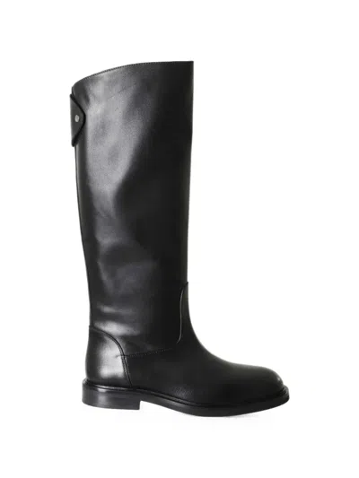 Poeve Touch-strap Knee-high Boots In Multi