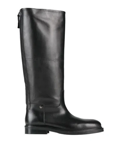 Poeve Woman Boot Black Size 10 Leather