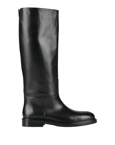 Poeve Woman Boot Black Size 8 Leather