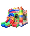 Pogo Bounce House Inflatable Bounce House With Slide For Kids (without Blower) - 18 X 12 X 14.5 Foot With Built-in Bla
