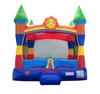 Pogo Bounce House Premium Inflatable Without Blower Foot - Deluxe Castle Big Crossover Inflatable Bouncy House Jumper 