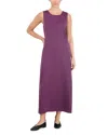 Point A Line Maxi Dress In Plum