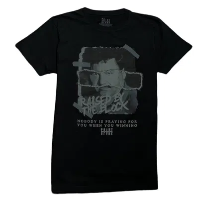 Point Blank Men's El Chapo Torn T-shirt In Black