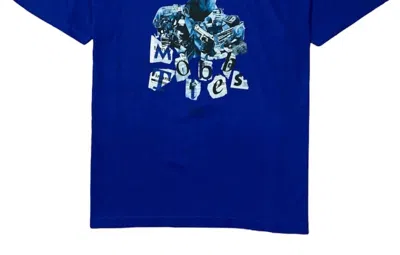 Point Blank Men's Mob Ties T-shirt In Royal Blue