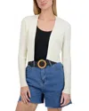 Point Bolero Cardigan In Cream