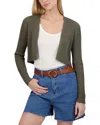 Point Bolero Cardigan In Palm Leaves