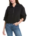 Point Brushed Jacket In Black