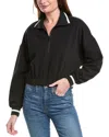 Point Brushed Jacket In Black
