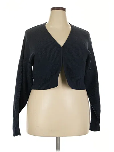 Pre-owned Point Cardigan Sweater In Black