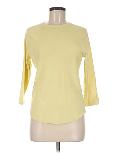 Pre-owned Point Cardigan Sweater In Yellow