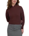 Point Chunky Knit Sweater In Brown