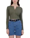 Point Classic Cardigan In Leaves