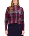 Point Drop Shoulder Sweater In Multi