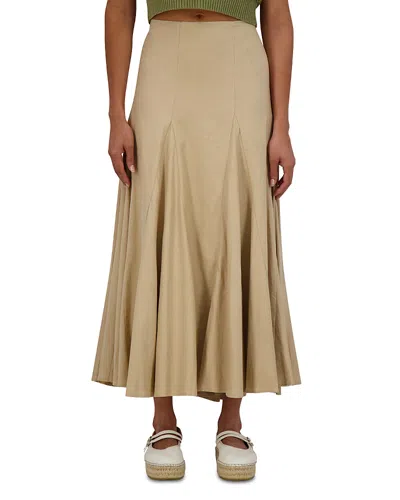 Point Linen Gore Skirt
