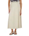 Point Linen Panel Skirt