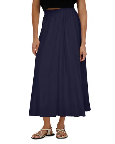 Point Linen Panel Skirt