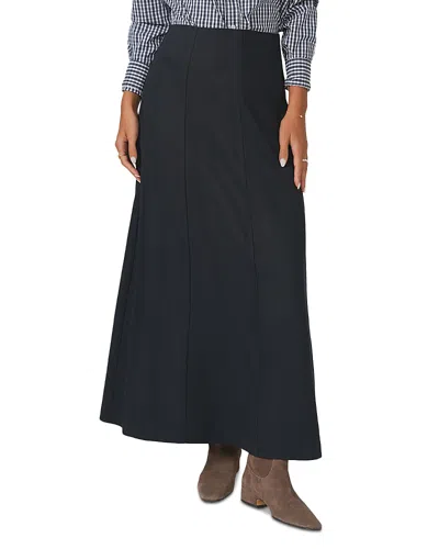Point Panel Maxi Skirt In Blue