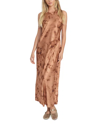 Point Satin Column Dress