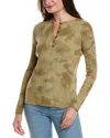 Point Starburst Henley In Green