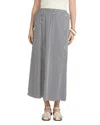 Point Strip Poplin Skirt In Multi