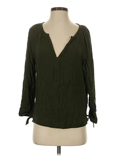Pre-owned Point Sur 3/4 Sleeve T-shirt In Green