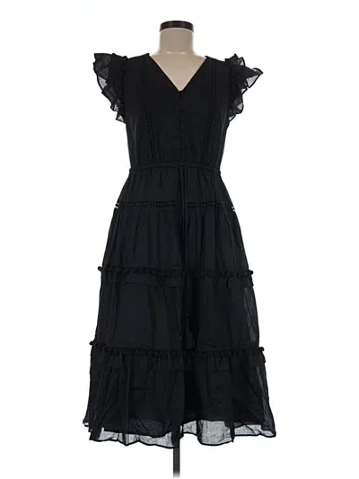 Pre-owned Point Sur Casual Dress In Black