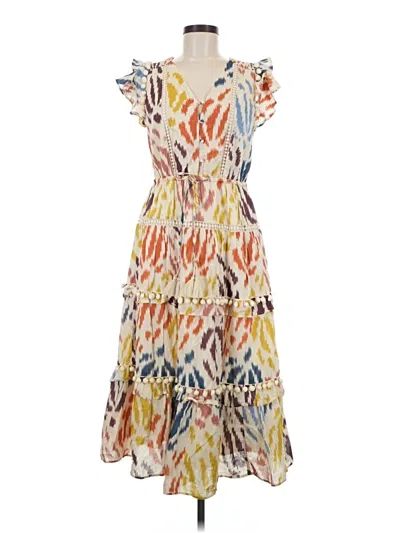 Pre-owned Point Sur Casual Dress In Ivory