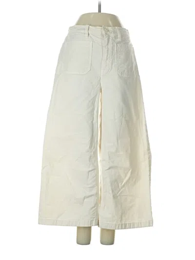 Pre-owned Point Sur Casual Pants In White