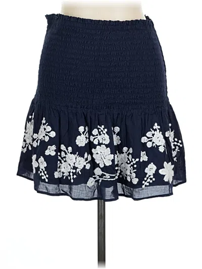 Pre-owned Point Sur Casual Skirt In Blue