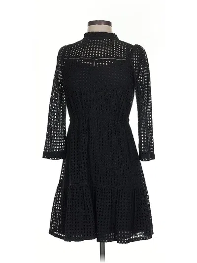 Pre-owned Point Sur Cocktail Dress In Black
