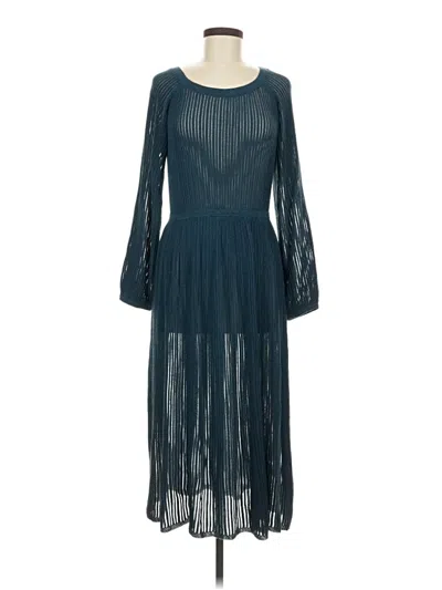 Pre-owned Point Sur Cocktail Dress In Teal