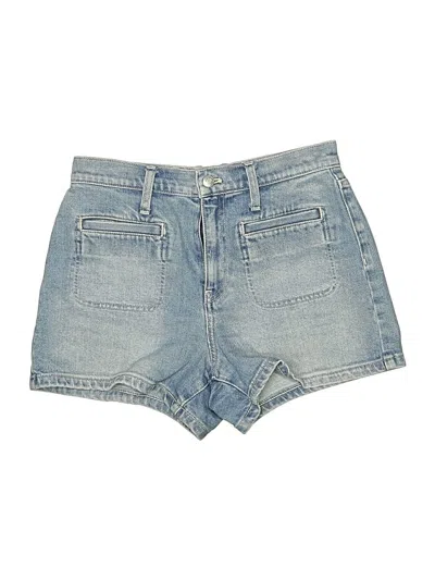 Pre-owned Point Sur Denim Shorts In Blue
