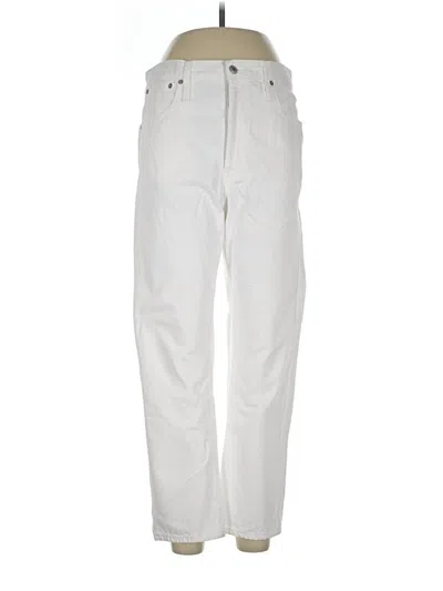 Pre-owned Point Sur Jeans In Ivory