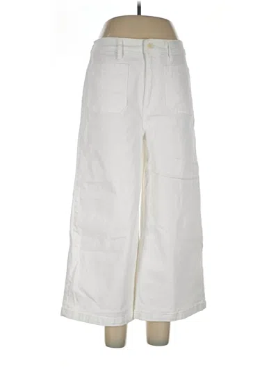 Pre-owned Point Sur Jeans In Ivory