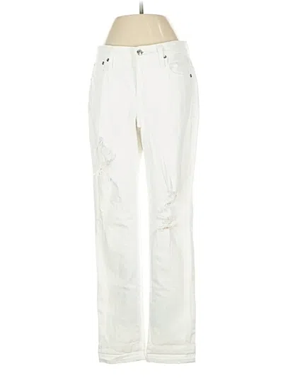 Pre-owned Point Sur Jeans In White