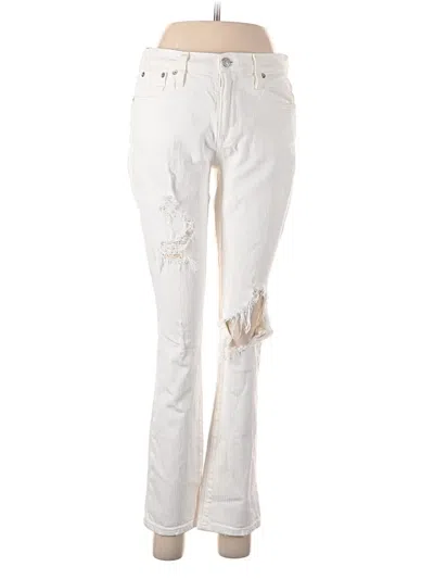 Pre-owned Point Sur Jeans In White