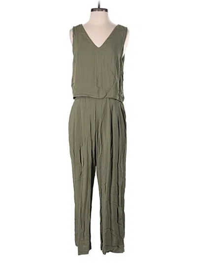 Pre-owned Point Sur Jumpsuit In Green