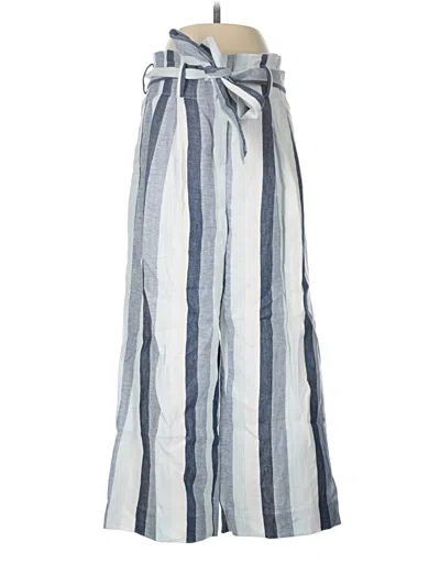 Pre-owned Point Sur Linen Pants In Blue