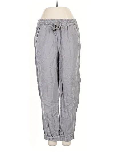 Pre-owned Point Sur Linen Pants In Gray