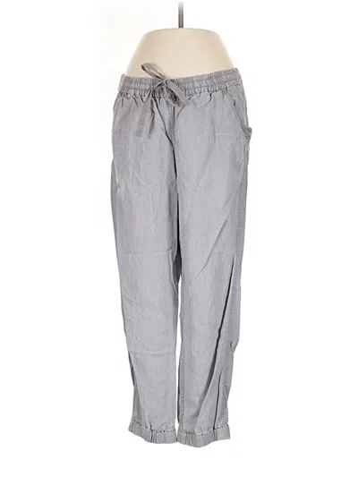 Pre-owned Point Sur Linen Pants In Gray