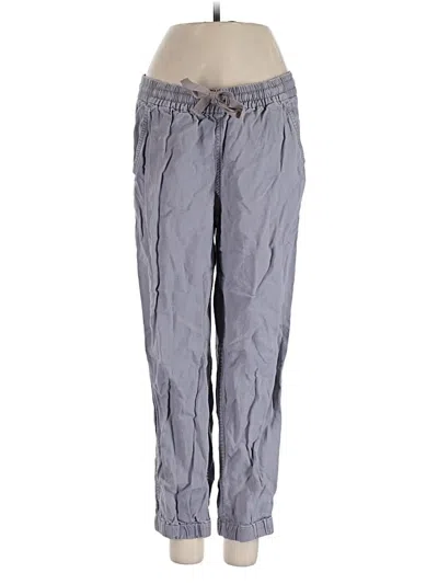 Pre-owned Point Sur Linen Pants In Gray