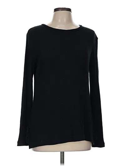 Pre-owned Point Sur Long Sleeve T-shirt In Black