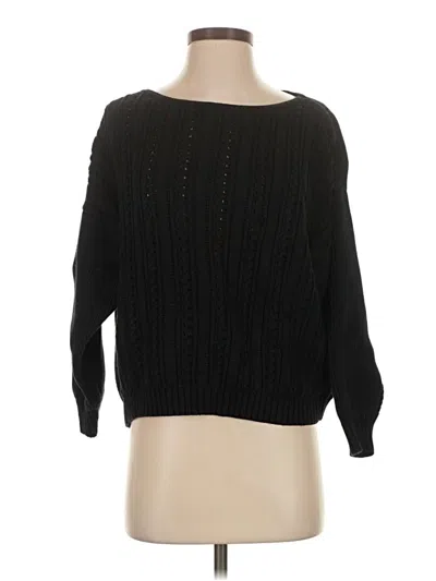 Pre-owned Point Sur Pullover Sweater In Black