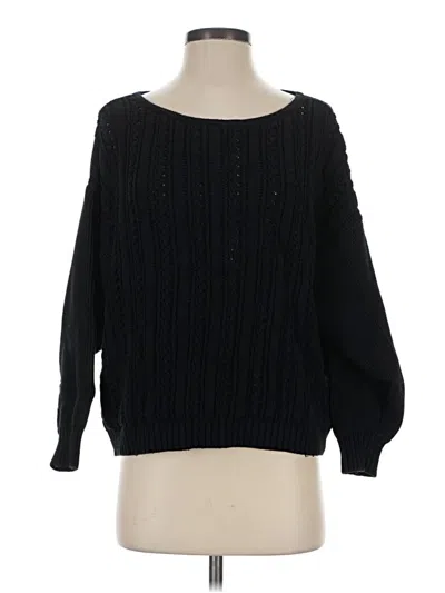 Pre-owned Point Sur Pullover Sweater In Black