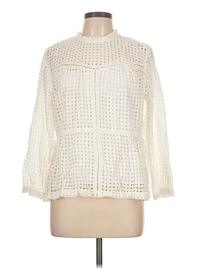 Pre-owned Point Sur Pullover Sweater In White