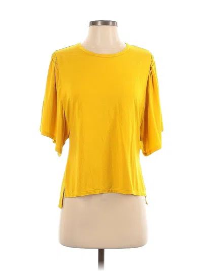 Pre-owned Point Sur Short Sleeve T-shirt In Yellow